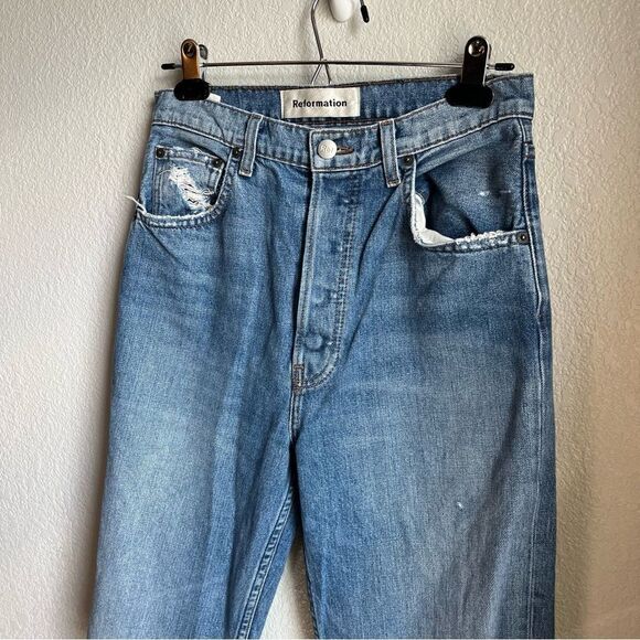 Reformation Teigen Jean in Catu - Picture 4 of 9